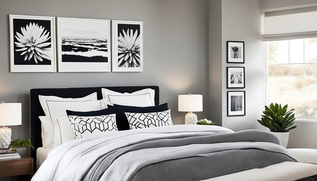art display ideas for a stylish bedroom