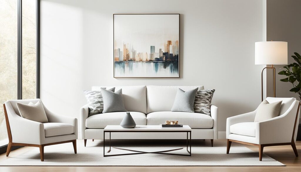 modern minimalist living room