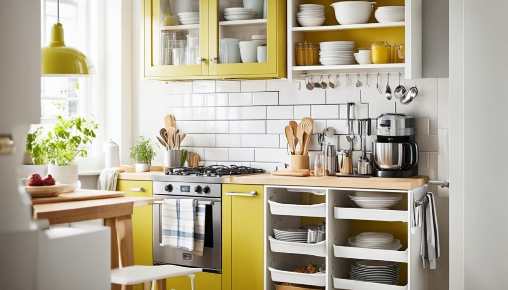 IKEA storage solutions for small kitchen