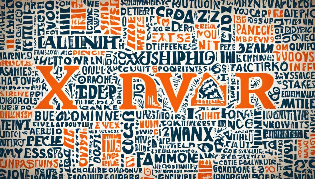 typography wall art